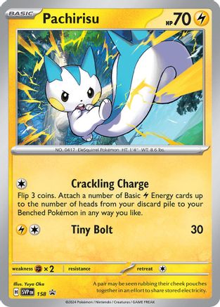 [PKM] Pachirisu (158) [Scarlet & Violet: Black Star Promos]