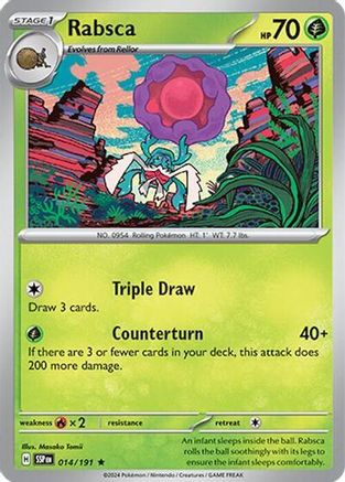 [PKM] Rabsca (014/191) (Deck Exclusives) [Scarlet & Violet: Surging Sparks]