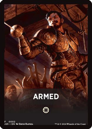 {C} Armed Theme Card [Foundations Jumpstart Front Cards][FC TJ25 002]