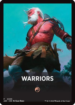 {R} Warriors Theme Card [Foundations Jumpstart Front Cards][FC TJ25 035]