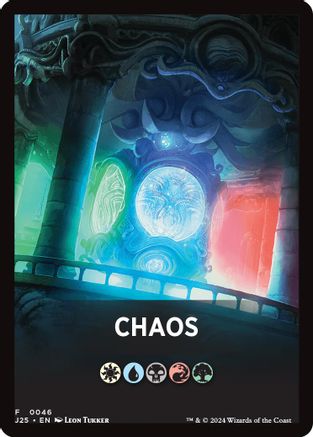 {C} Chaos Theme Card [Foundations Jumpstart Front Cards][FC TFDN 046]