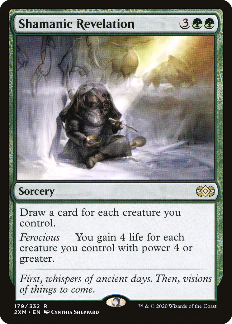 {R} Shamanic Revelation [Double Masters][2XM 179]