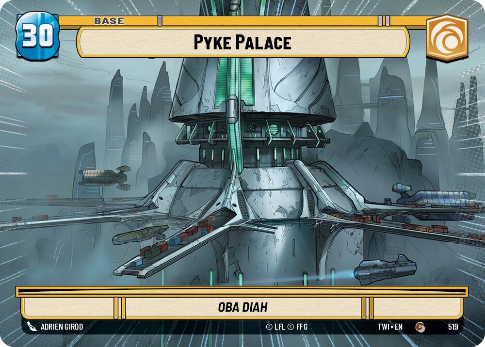 {SW-B}Pyke Palace // Battle Droid (Hyperspace) (519 // T03) [Twilight of the Republic]