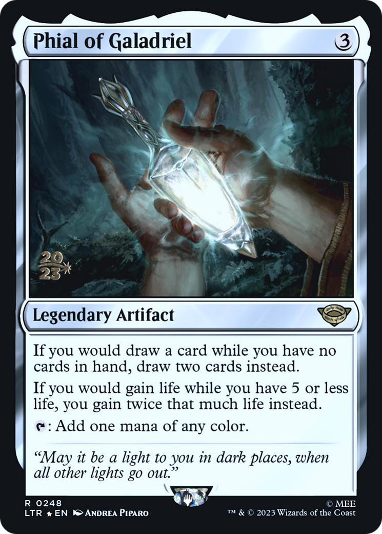 {R} Phial of Galadriel [The Lord of the Rings: Tales of Middle-Earth Prerelease Promos][PR LTR 248]