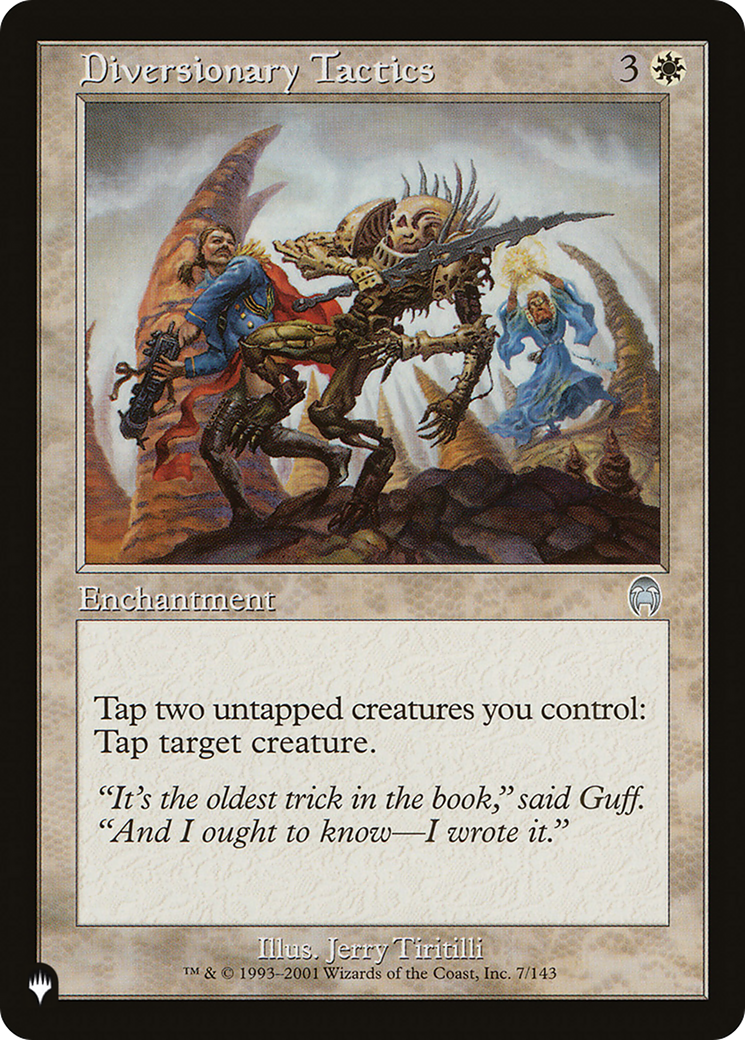 Diversionary Tactics [LIST 7/143]
