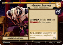 {SW-LD}General Grievous - General of the Droid Armies (Hyperspace) (002/002) [Twilight of the Republic Prerelease Promo]