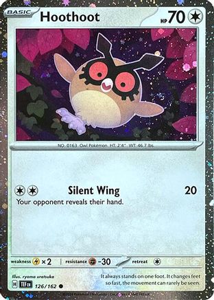 [PKM] Hoothoot (126/162) (Cosmos Holo) [Scarlet & Violet Promo Cards]