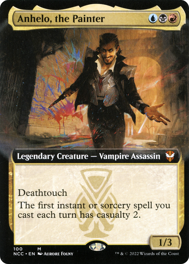 {R} Anhelo, the Painter (Extended Art) [Streets of New Capenna Commander][NCC 100]