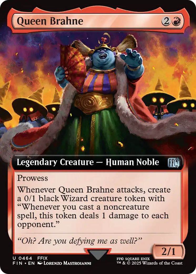 {@C} Queen Brahne (Extended Art) [FINAL FANTASY][FIN 464]