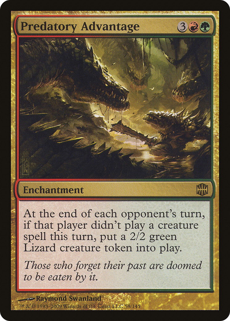 {R} Predatory Advantage [Alara Reborn][ARB 058] - Misty Mountain Games