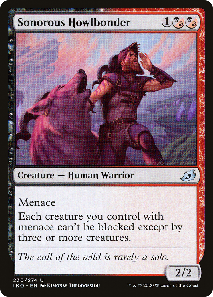 {C} Sonorous Howlbonder [Ikoria: Lair of Behemoths][IKO 230]