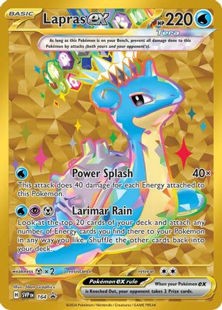 [PKM] Lapras ex (164) [Scarlet & Violet: Black Star Promos]
