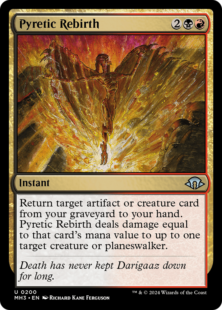 {C} Pyretic Rebirth [Modern Horizons 3][MH3 200]