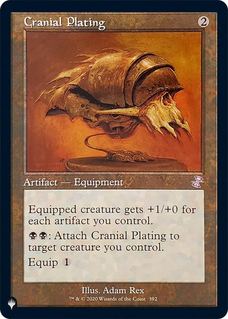 Cranial Plating [LIST 392/289]