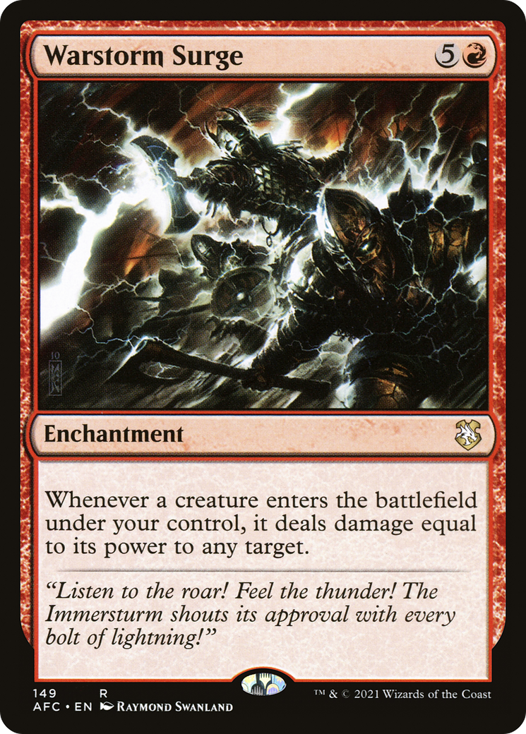 {@@AFC} Warstorm Surge [AFC 149]