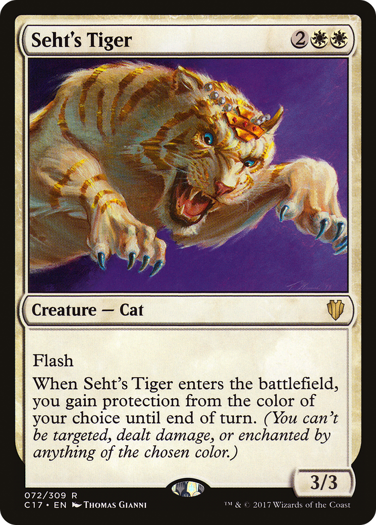 {R} Seht's Tiger [Commander 2017][C17 072]