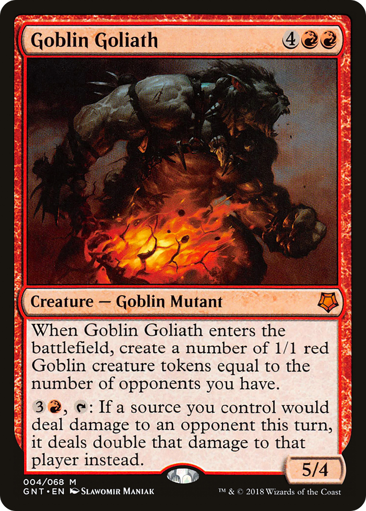 {R} Goblin Goliath [Game Night 2018][GNT 004]