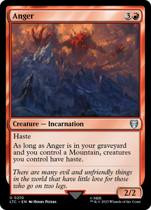 {C} Anger [The Lord of the Rings: Tales of Middle-Earth Commander][LTC 210]