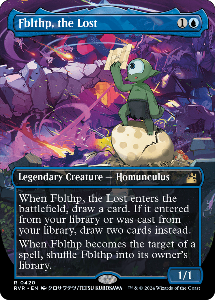 {R} Fblthp, the Lost (Anime Borderless) [Ravnica Remastered][RVR 420]