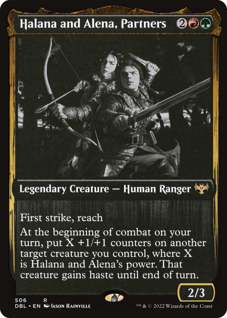 {R} Halana and Alena, Partners [Innistrad: Double Feature][DBL 506]