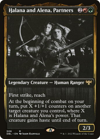 {R} Halana and Alena, Partners [Innistrad: Double Feature][DBL 506]