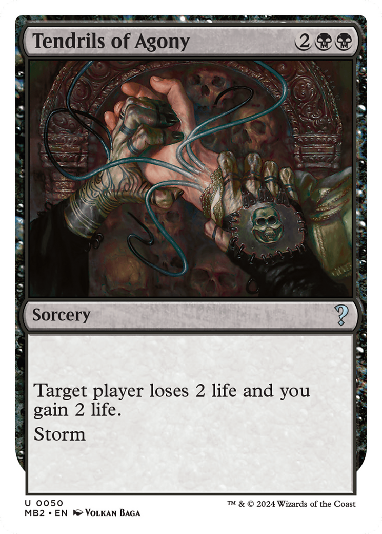 {C} Tendrils of Agony (White Border) [Mystery Booster 2][MB2 050]