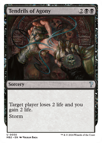 {C} Tendrils of Agony (White Border) [Mystery Booster 2][MB2 050]