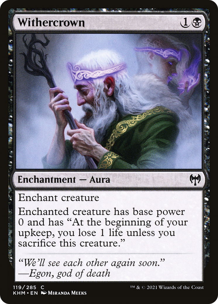 {C} Withercrown [Kaldheim][KHM 119]