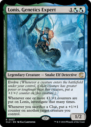 {R} Lonis, Genetics Expert [Ravnica: Clue Edition][CLU 037]