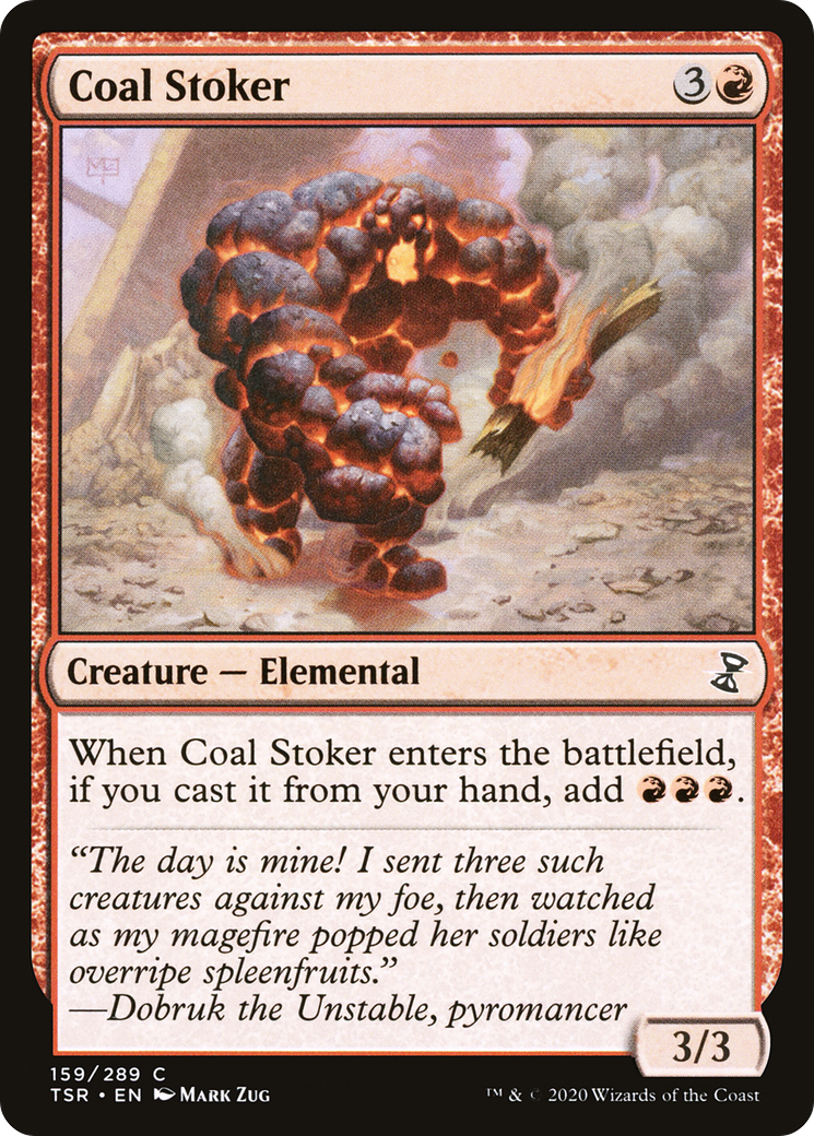 {C} Coal Stoker [Time Spiral Remastered][TSR 159]