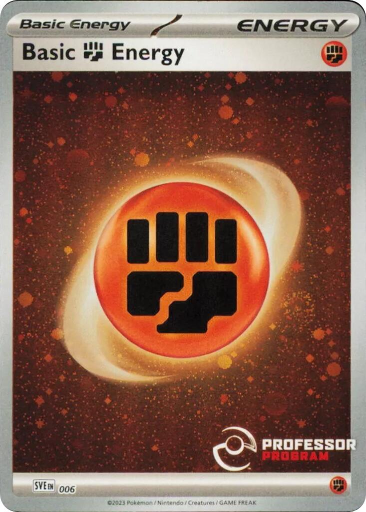 [PKM BE] Fighting Energy (006) (2023) [Professor Program Promos]