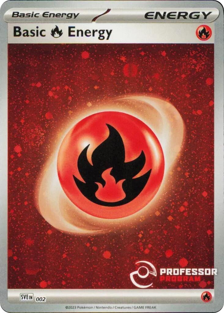 [PKM BE] Fire Energy (002) (2023) [Professor Program Promos]