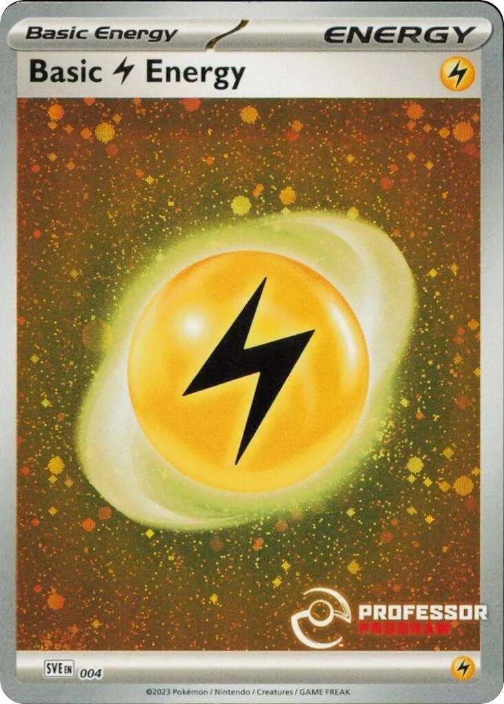 [PKM] Lightning Energy (004) (2023) [Professor Program Promos]