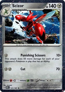 [PKM] Scizor (141/197) (Cosmos Holo) [Miscellaneous Cards]