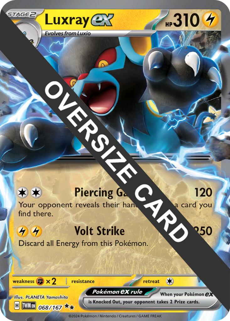 [PKM] Luxray ex (068/167) (Jumbo Card) [Miscellaneous Cards]