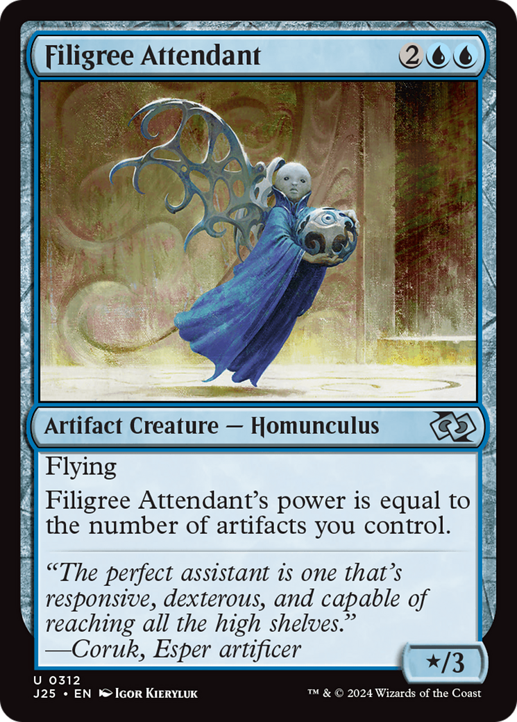 {C} Filigree Attendant [Foundations Jumpstart][J25 312]