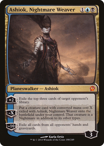 {R} Ashiok, Nightmare Weaver [Theros][THS 188]