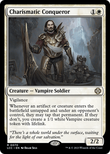 {R} Charismatic Conqueror [The Lost Caverns of Ixalan Commander][LCC 070]
