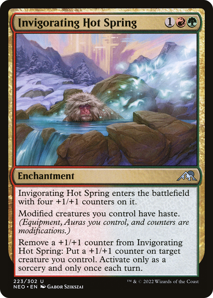 {C} Invigorating Hot Spring [Kamigawa: Neon Dynasty][NEO 223]