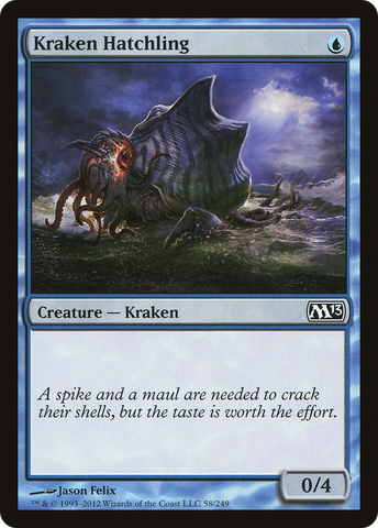 {C} Kraken Hatchling [Magic 2013][M13 058]
