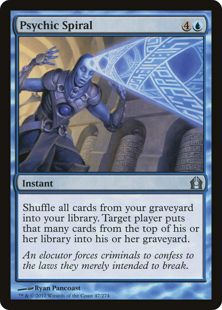 {C} Psychic Spiral [Return to Ravnica][RTR 047]