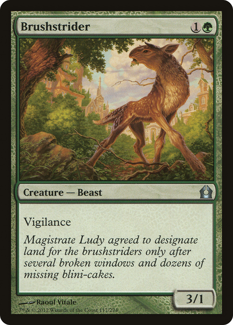 {C} Brushstrider [Return to Ravnica][RTR 117]