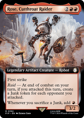 {R} Rose, Cutthroat Raider (Extended Art) [Fallout][PIP 392]