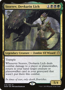 {R} Storrev, Devkarin Lich [War of the Spark][WAR 219]