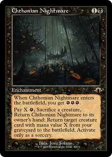 {R} Chthonian Nightmare (Retro) [Modern Horizons 3][MH3 406]