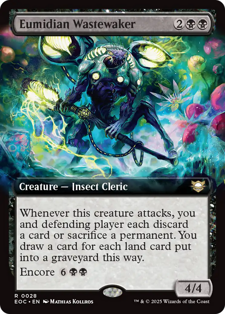 {@@ EOC R} Eumidian Wastewaker (Extended Art) [Edge of Eternities Commander][EOC 028]