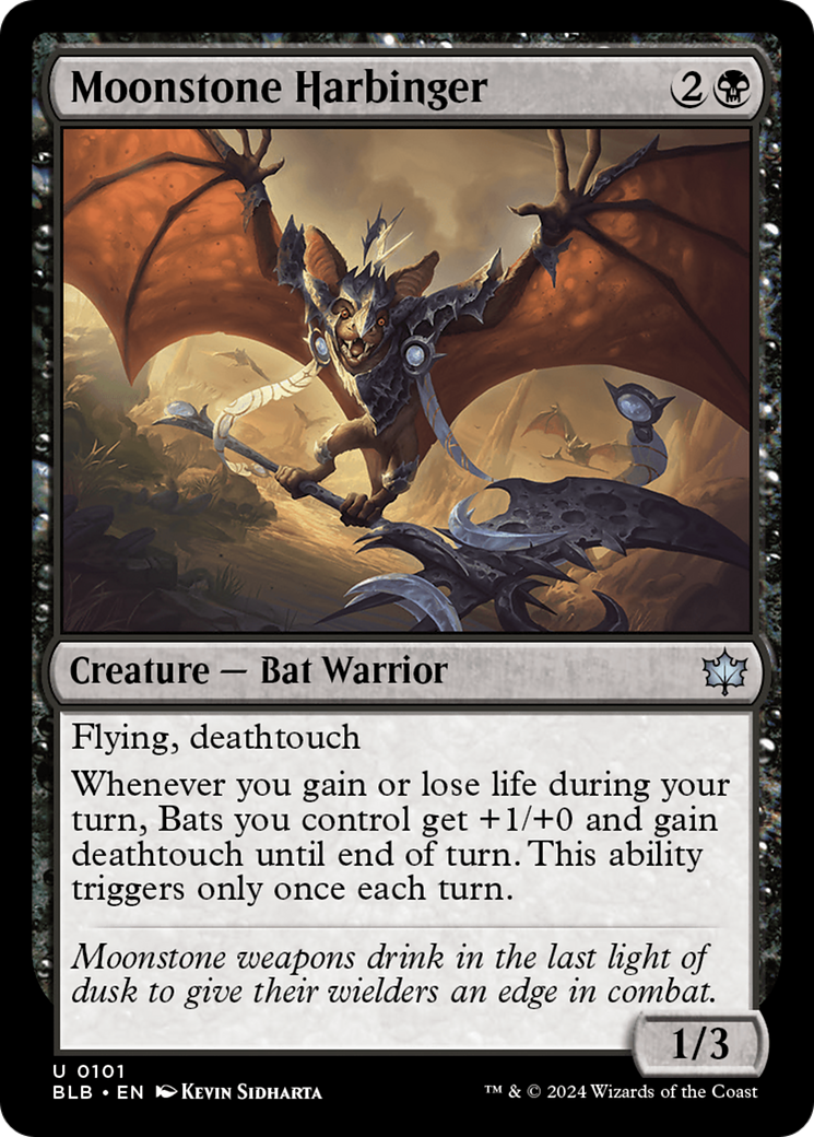 {@C} Moonstone Harbinger [Bloomburrow][BLB 101]