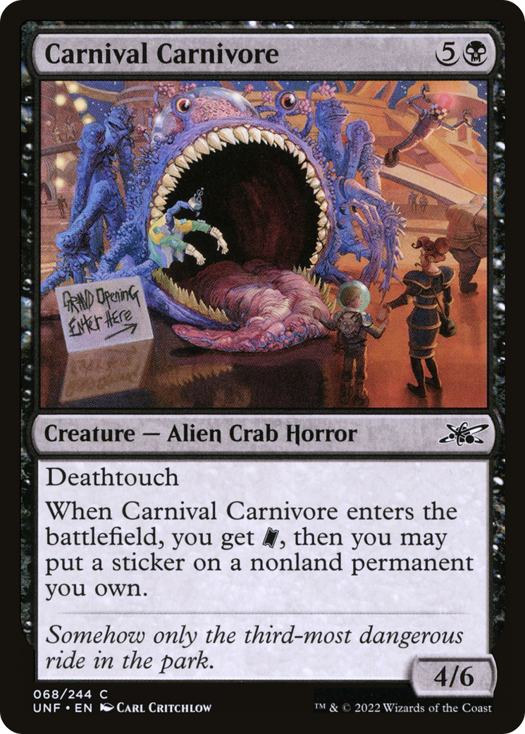 {C} Carnival Carnivore [Unfinity][UNF 068]