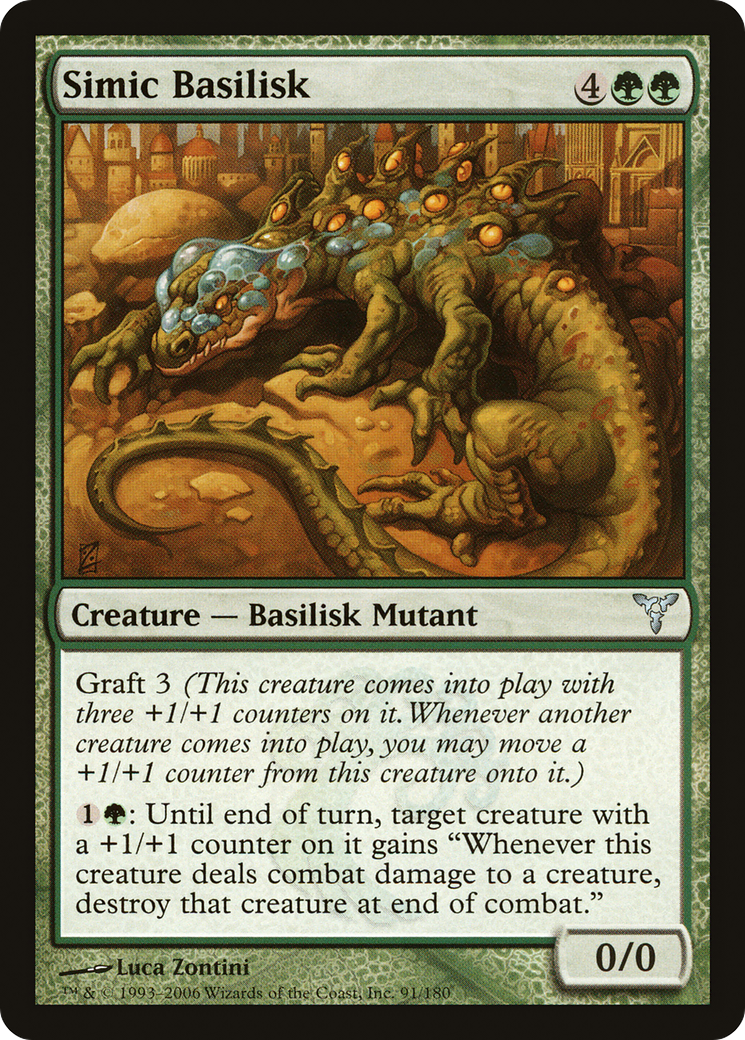 {C} Simic Basilisk [Dissension][DIS 091] - Misty Mountain Games