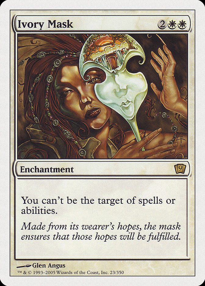 {R} Ivory Mask [Ninth Edition][9ED 023]